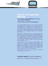 Scoping of ID Application Matching (pdf)